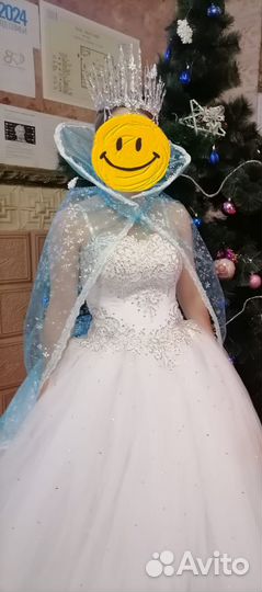 Ворот и накидка снежной королевы