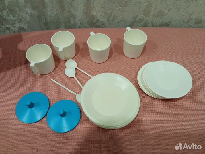 Посуда кукольная СССР, шкатулки