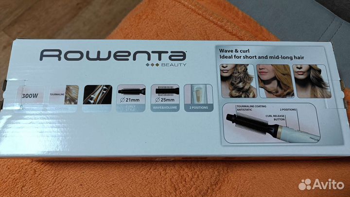 Фен щетка rowenta