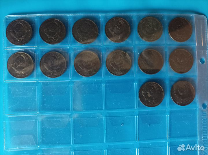 Погодовка монет СССР 1961-1991 г