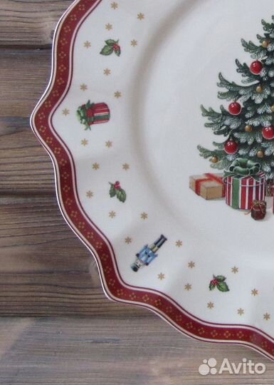 Villeroy & Boch тарелка рождественская 35 см