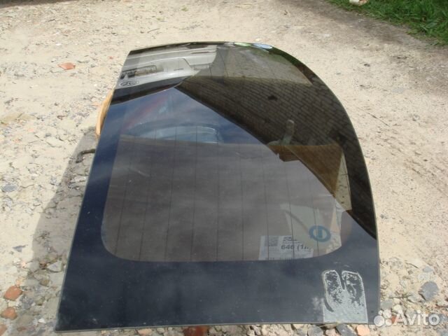 Стекло заднее в крышку с обогревом Subaru R2 03-10