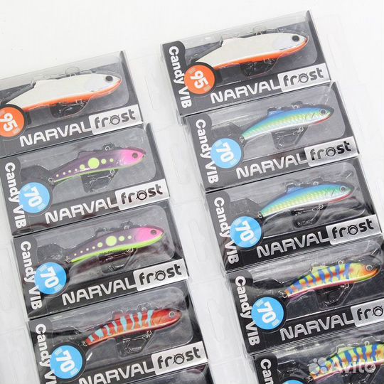 Раттлин Narval Frost Candy Vib 70mm вибы