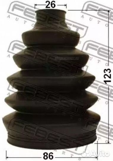 Febest 1917P-E70 Пыльник шруса внешнего (комплект)