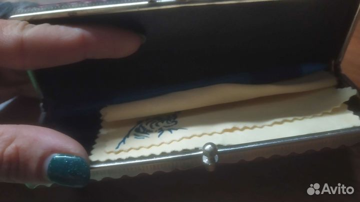 Чехол для очков кожа