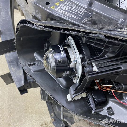 Переходные рамки для замены линз на Skoda Fabia 20