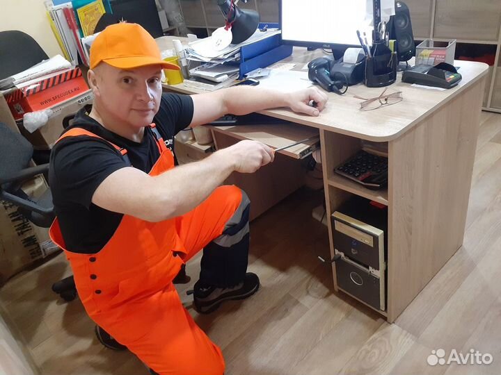 Сборка, ремонт, установка, изготовление мебели