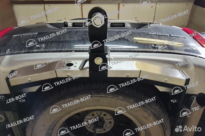 Фаркоп Mitsubishi Pajero Sport 2008-XX, под квадрат, 41273