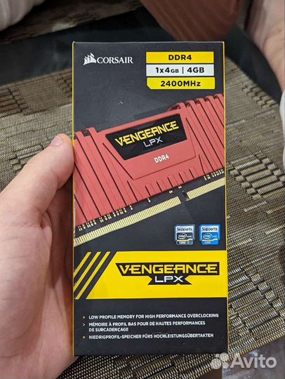 Оперативная память ddr4 4gb 2400