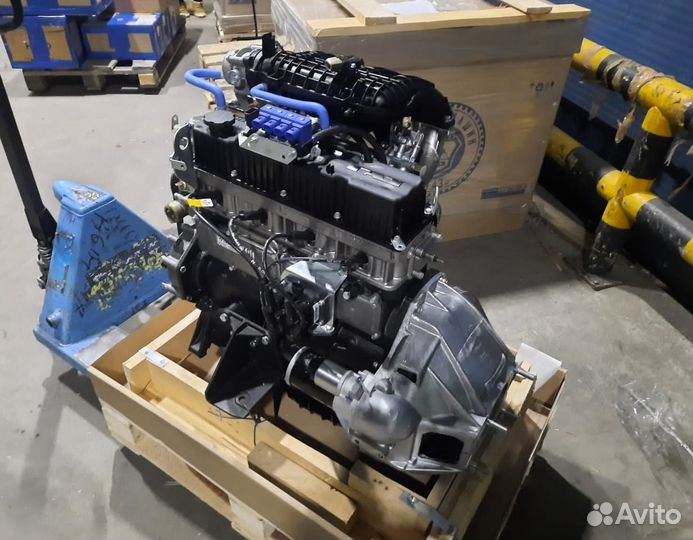 Двигатель евотеч А2755 под гбо. чугунный блок цил