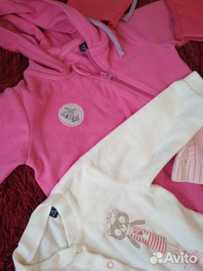 Вещи и обувь пакетом 74-80