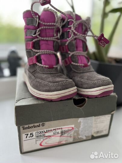 Сапожки Timberland для девочки, оригинал