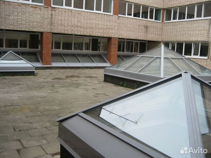 Панорамное остекление крыш