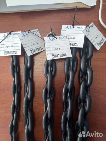 Цепи пвх в оплётке для детских площадок