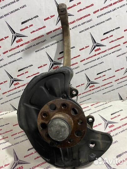 Цапфа (кулак) передняя левая w211 Mercedes