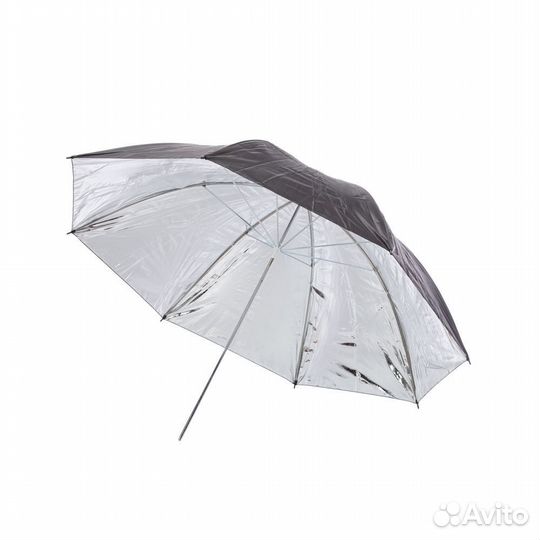 Зонт Meking серебряный на отражение, 43