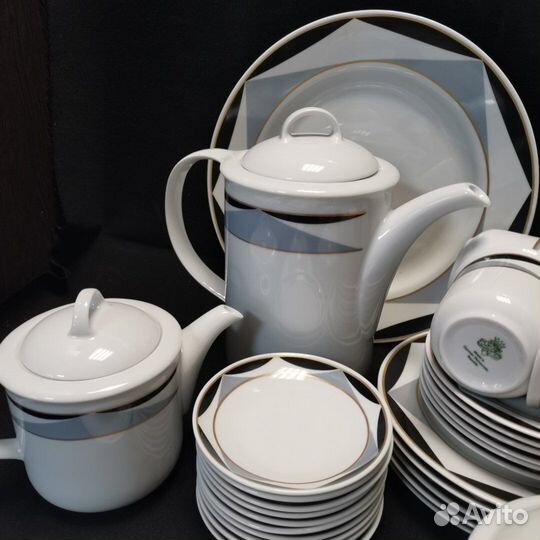 Чайно кофейный сервиз гдр
