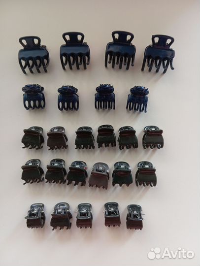 Заколки крабики