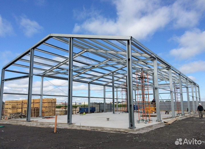 Каркас ангара