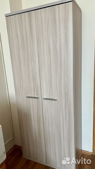 Шкаф для документов, для одежды, 80х40х202 ясень