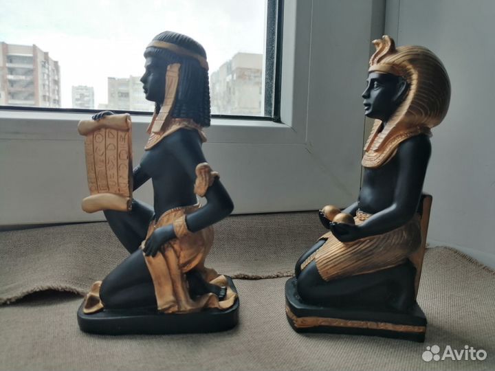 Фараон и жена фараона Статуэтки парные
