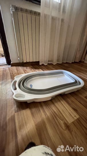 Детская ванночка для купания складная