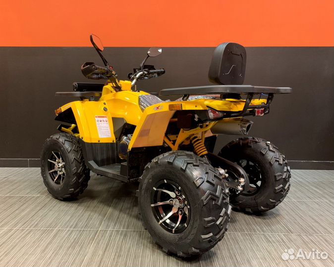 Квадроцикл Tao Motor ATV 200 Lux (Желтый)