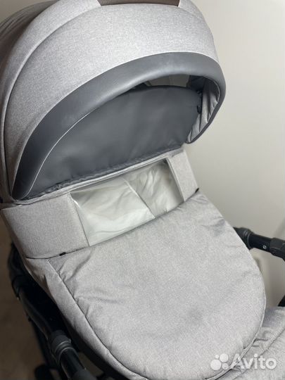 Коляска Tutis Nanni 2 в 1 гелевые колеса