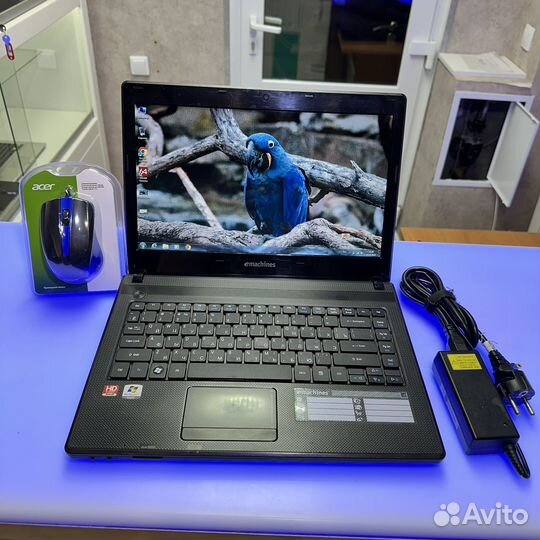 Ноутбук для работы и учебы 4Gb DDR 3