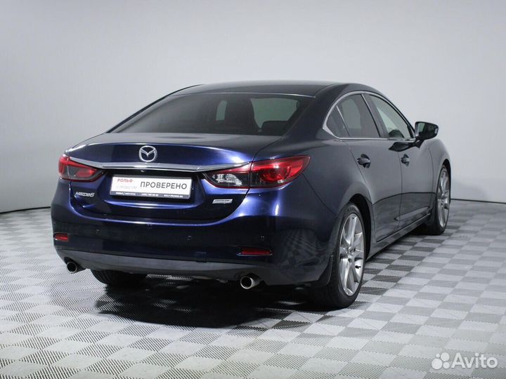 Mazda 6 2.5 AT, 2015, 145 521 км