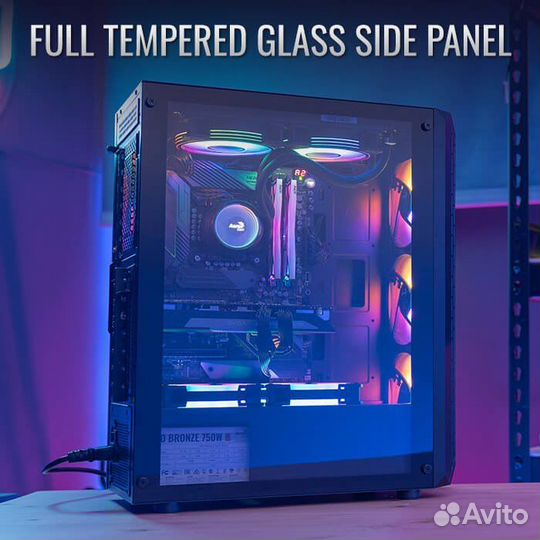 Корпус для пк AeroCool Beam Black