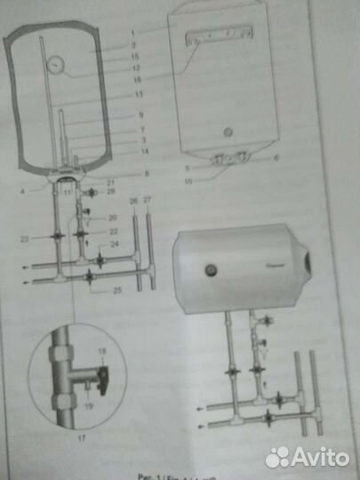 Электрический накопительный водонагреватель