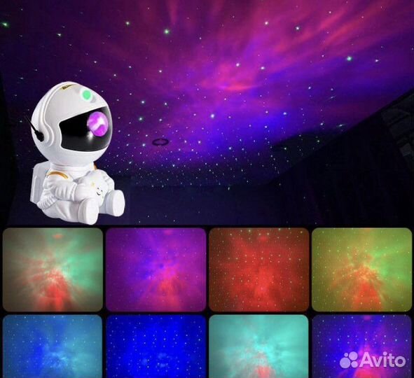 Ночник космонавт (Проектор звездного неба )