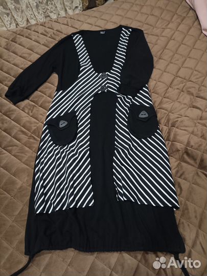 Платье трикотажное женское р.50-54