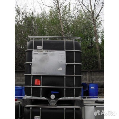 Еврокуб чёрный 1000 л