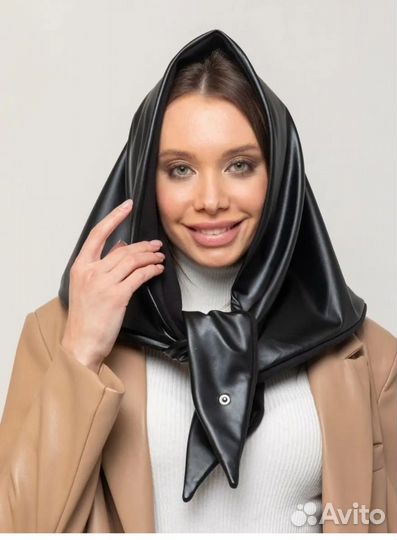 Косынка из экокожи