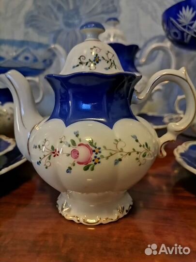 Фарфоровый чайный сервиз Германия 1940-50е г.г