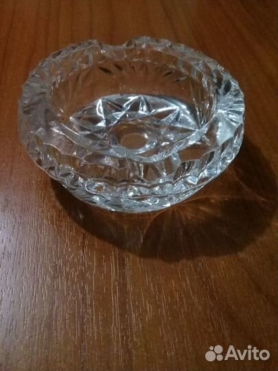 Хрустальная пепельница