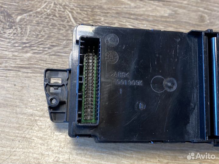 Renault scenic 3 блок управления климатом