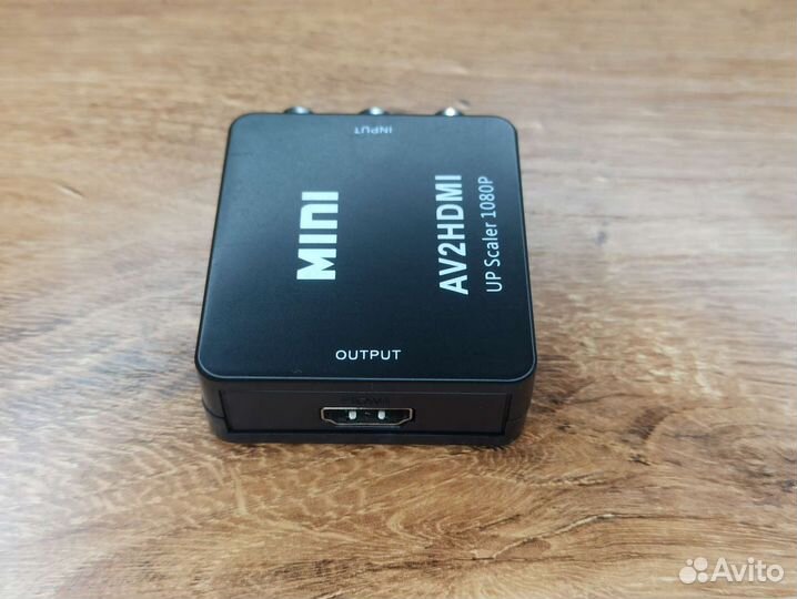 Конвертер с RCA(input) на hdmi(output)