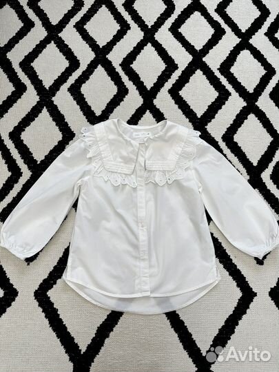 Школьная рубашка для девочки zara