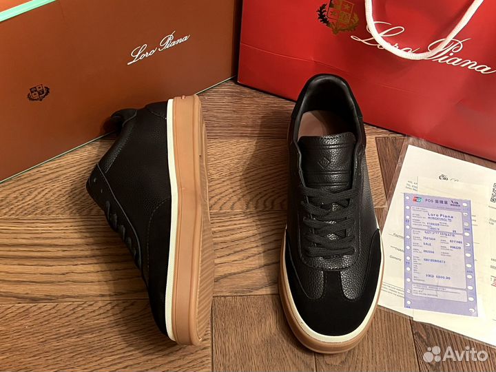 Кеды мужские Loro Piana black 40-45 р-ры