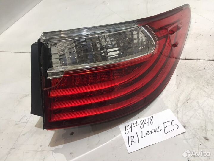 Фонарь задний наружний правый (Lexus ES)