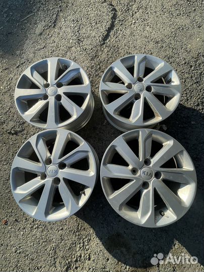 Литые диски kia rio r15