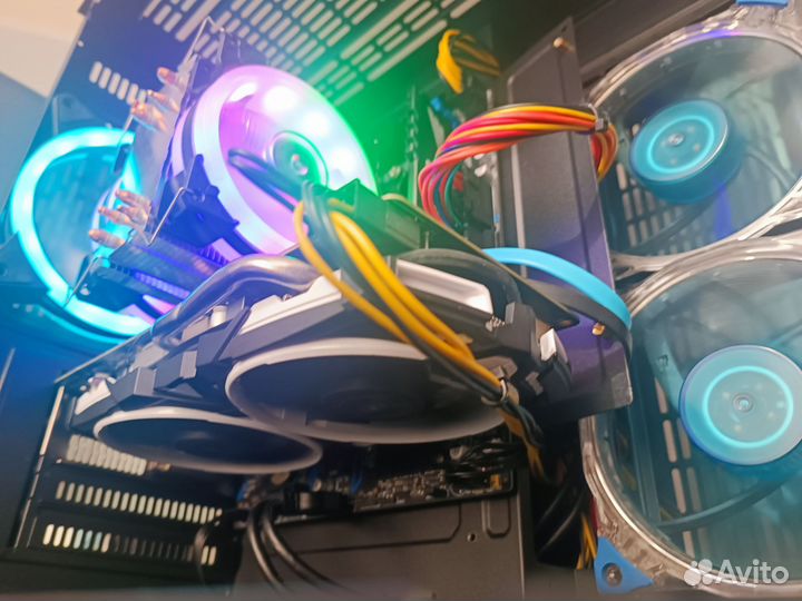 Игровой пк 14 ядер, DDR4 16gb,RX580 8Гб, SSD+HDD