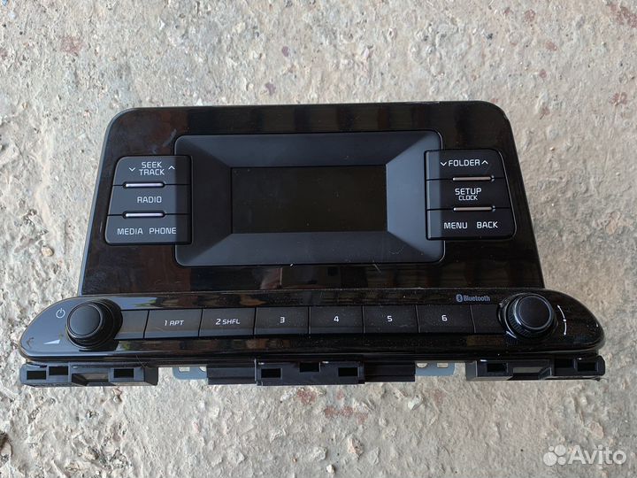 Штатная магнитола на киа церото 4