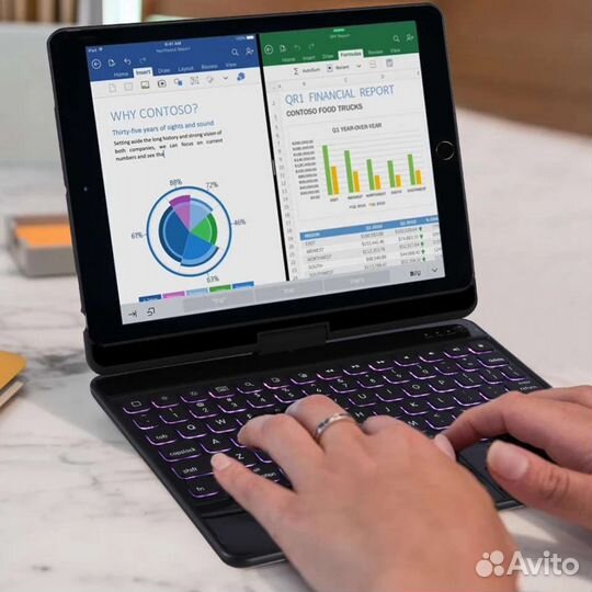 Чехол-клавиатура для iPad