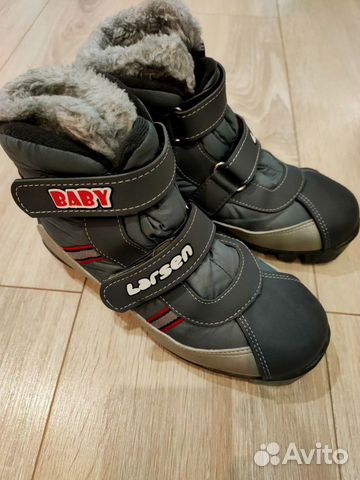 Ботинки зимние лыжные детские размер 34-35 объявление продам