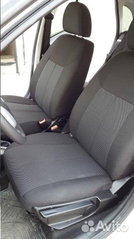 Чехлы на сиденье Хендай Solaris-2 седан/киа Rio с