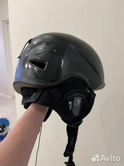 Горнолыжный шлем red